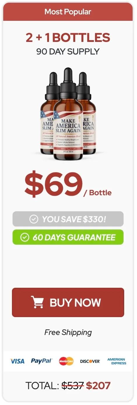 Make America Slim Again 90-day supply bundle