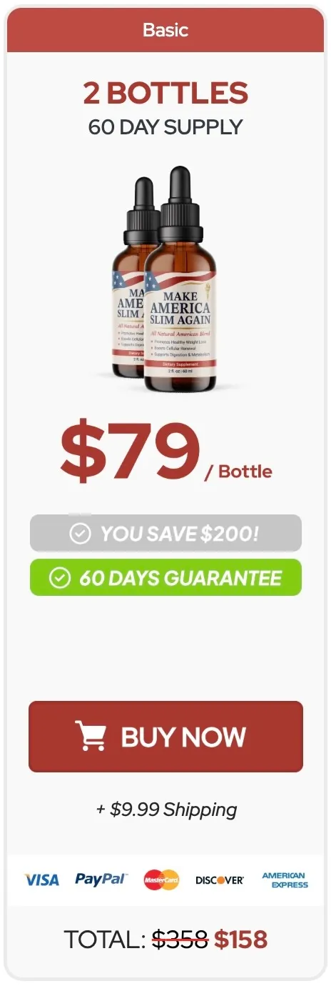 Make America Slim Again 30-day supply bundle